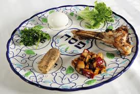 Piring acara Seder
